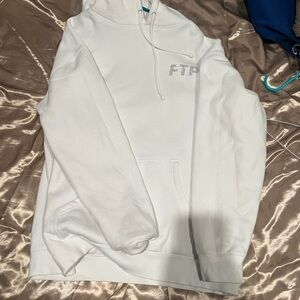 White FTP Hoodie XL